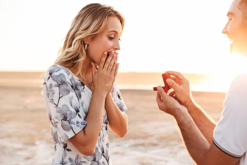 Heiratsantrag am Strand - BREEDIA