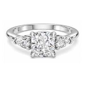 3Diamonds Cushion 1,30 ct. - BREEDIA