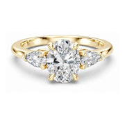 3Diamonds Oval 1,30 ct. - BREEDIA