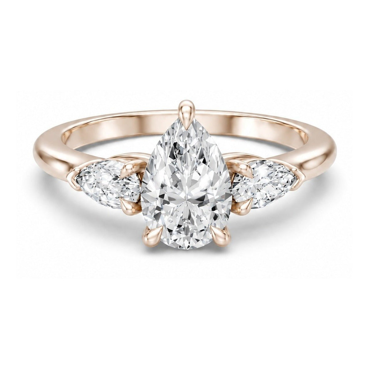 3Diamonds Pear 1,30 ct. - BREEDIA