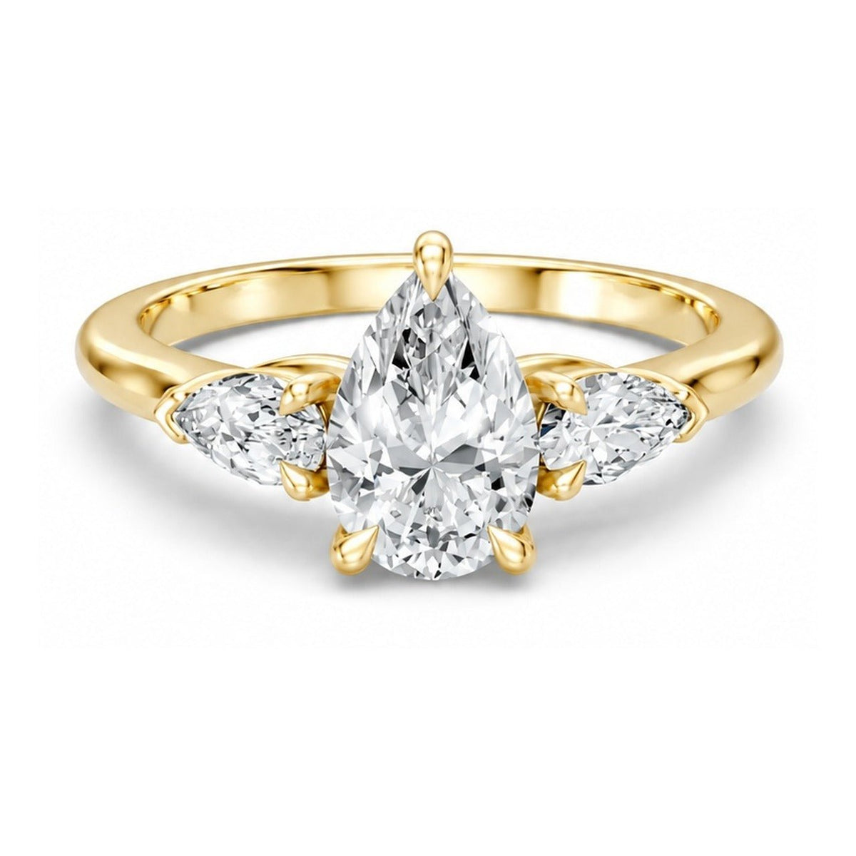 3Diamonds Pear 1,30 ct. - BREEDIA