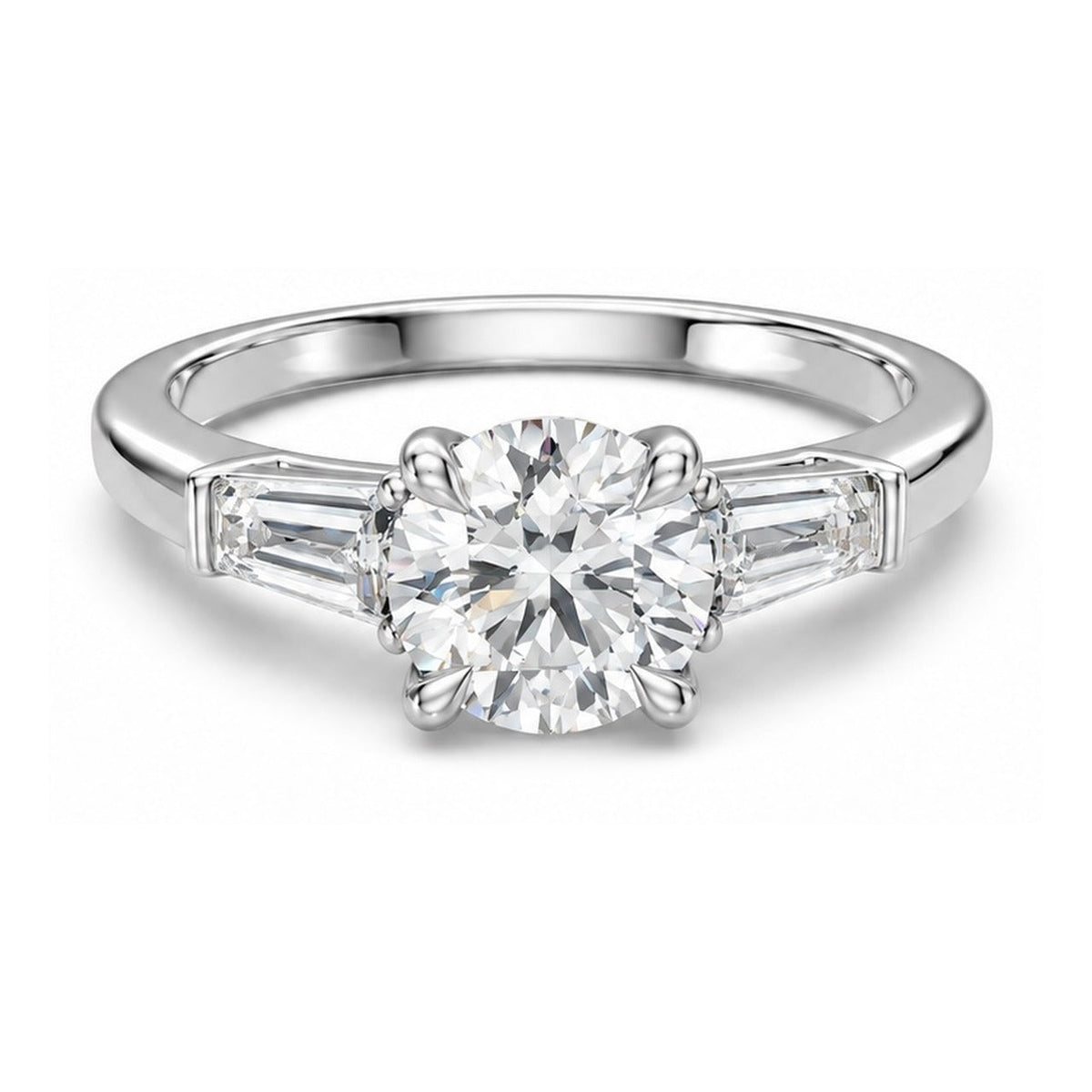 3Diamonds tappered brillant 1,40 ct. - BREEDIA
