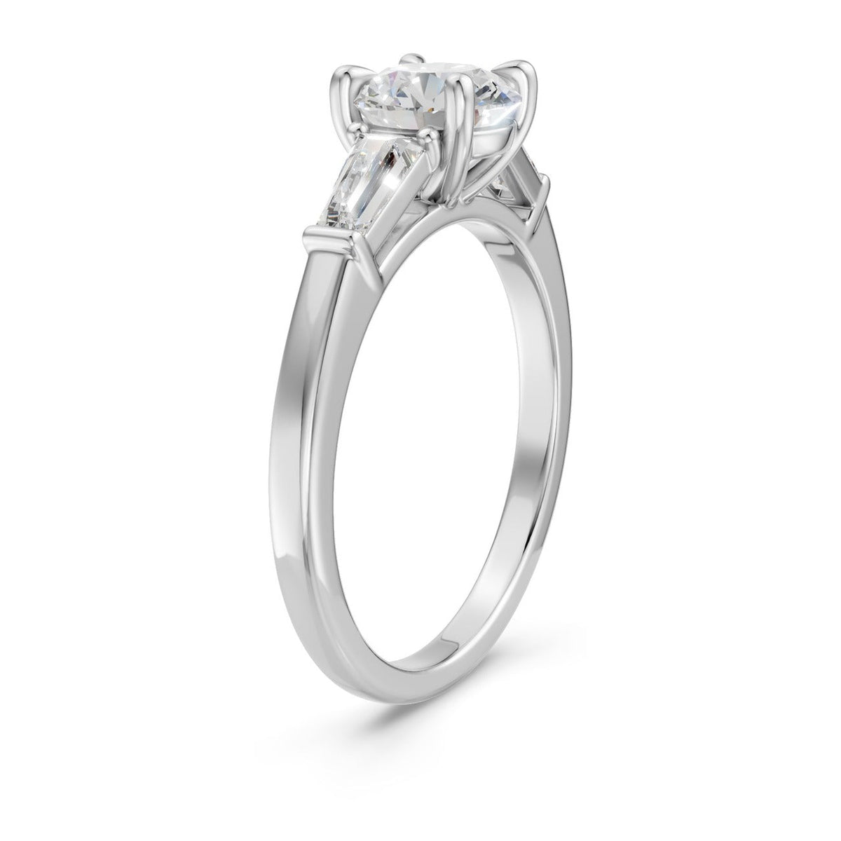 3Diamonds tappered brillant 1,40 ct. - BREEDIA