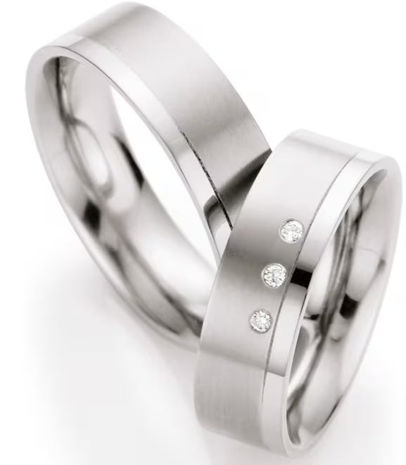 Trouwringen Titanium