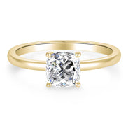 Klassik Cushion 1,00 ct. met labdiamant