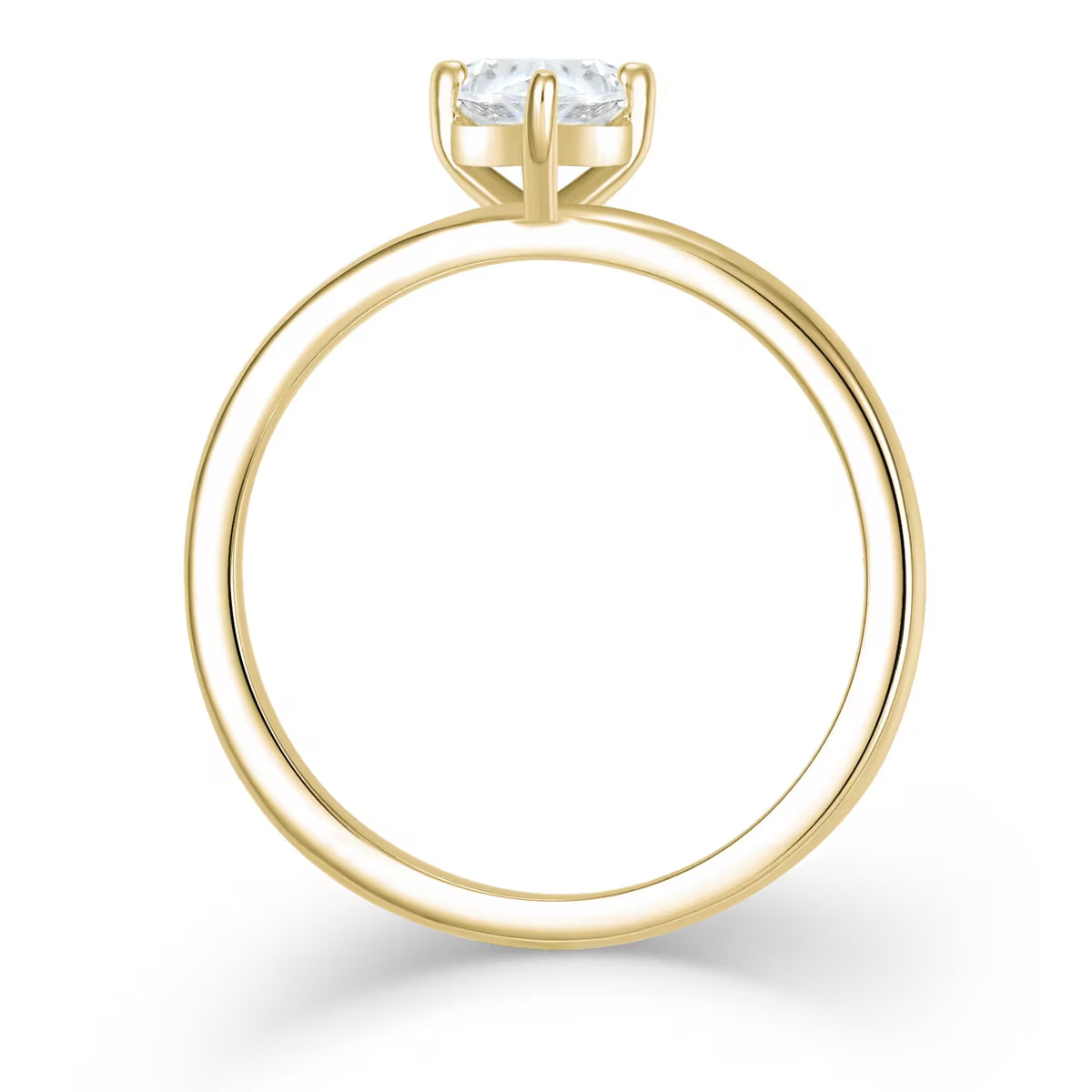 Klassik Peer 1,00 ct. met labdiamant