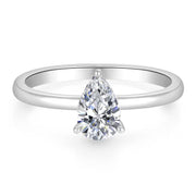 Klassik Peer 1,00 ct. met labdiamant