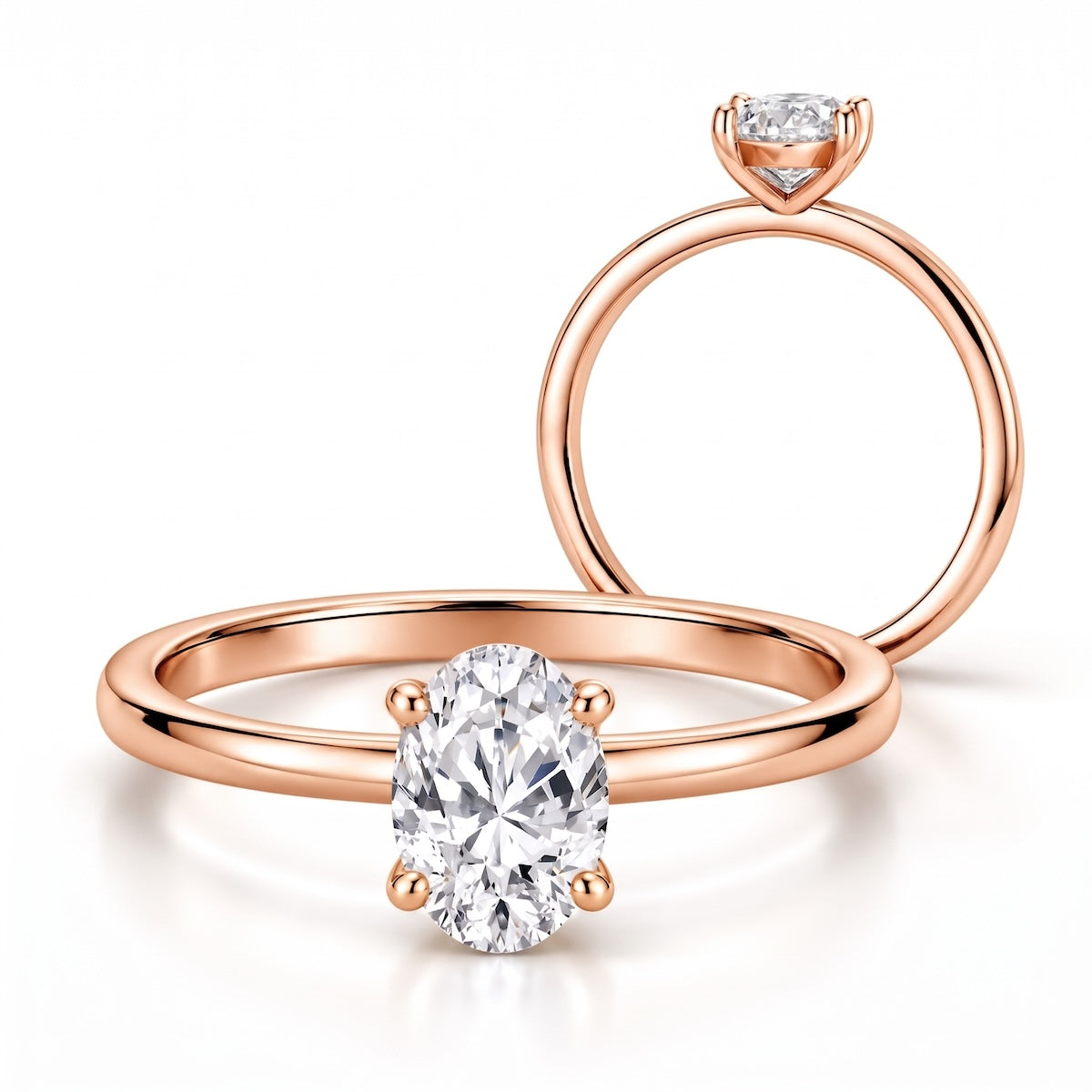 Klassiek Ovaal 1,00 ct.