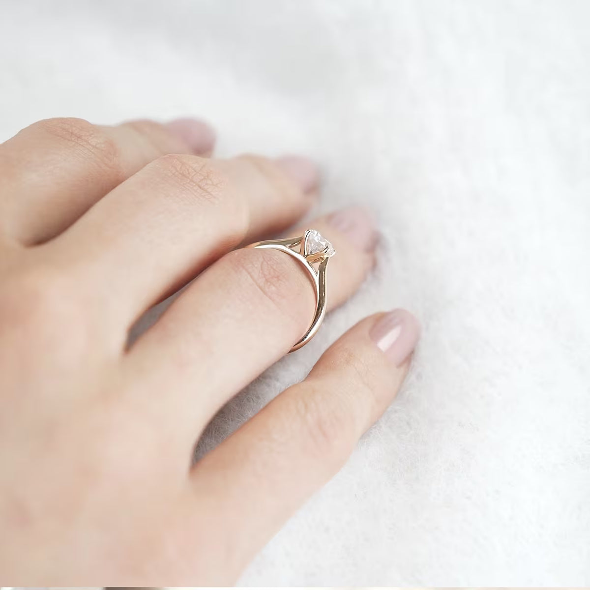Maja 0,70 ct. laboratoriumdiamant