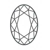 Ovaal Diamantschliff