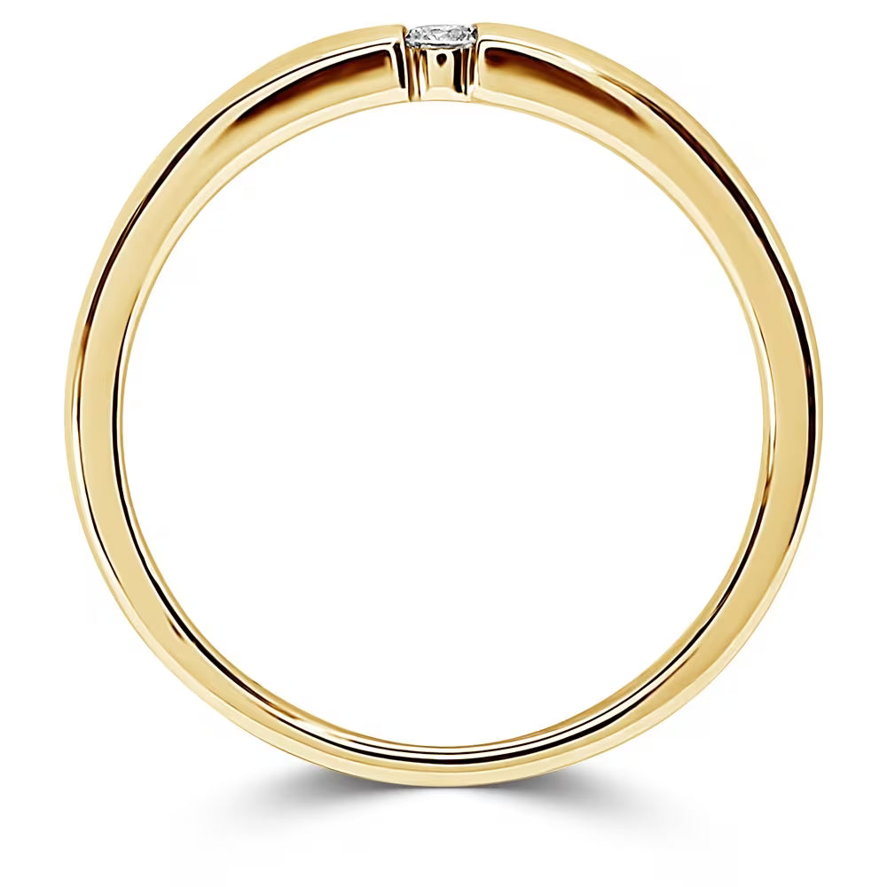 Spannring 0,04 ct.