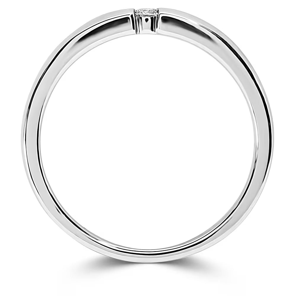 Spannring 0,04 ct.