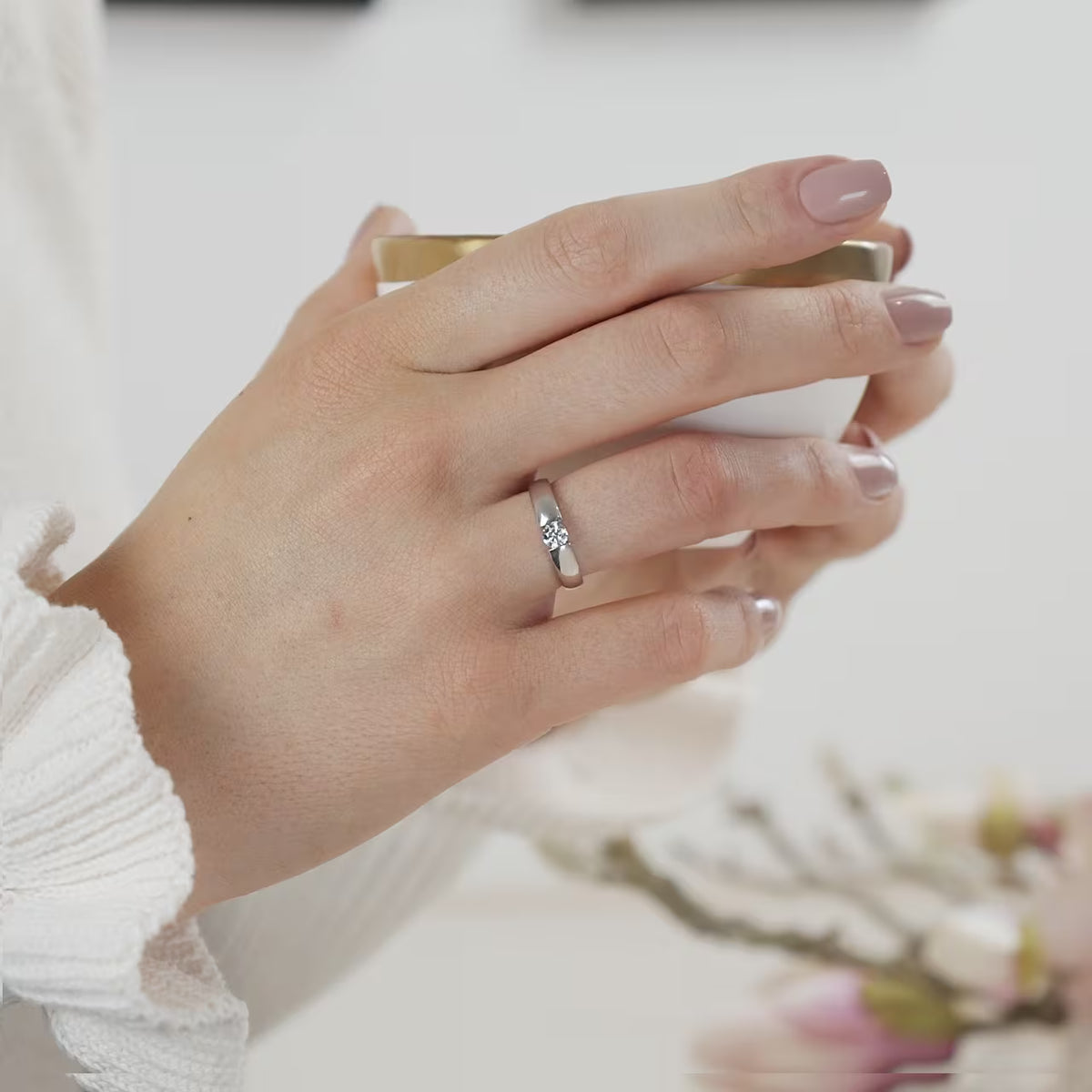 Spanring 0,25 ct.