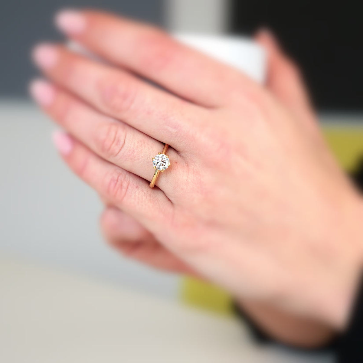 The One 1,00 ct. met labdiamant