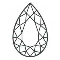 Druppel Diamantschliff