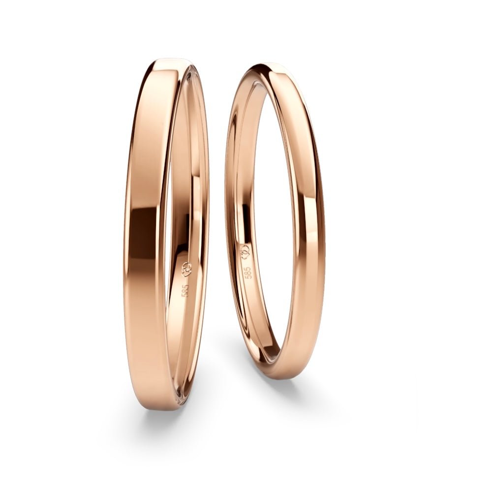 Eheringe 2,5 / 2 mm - BREEDIA