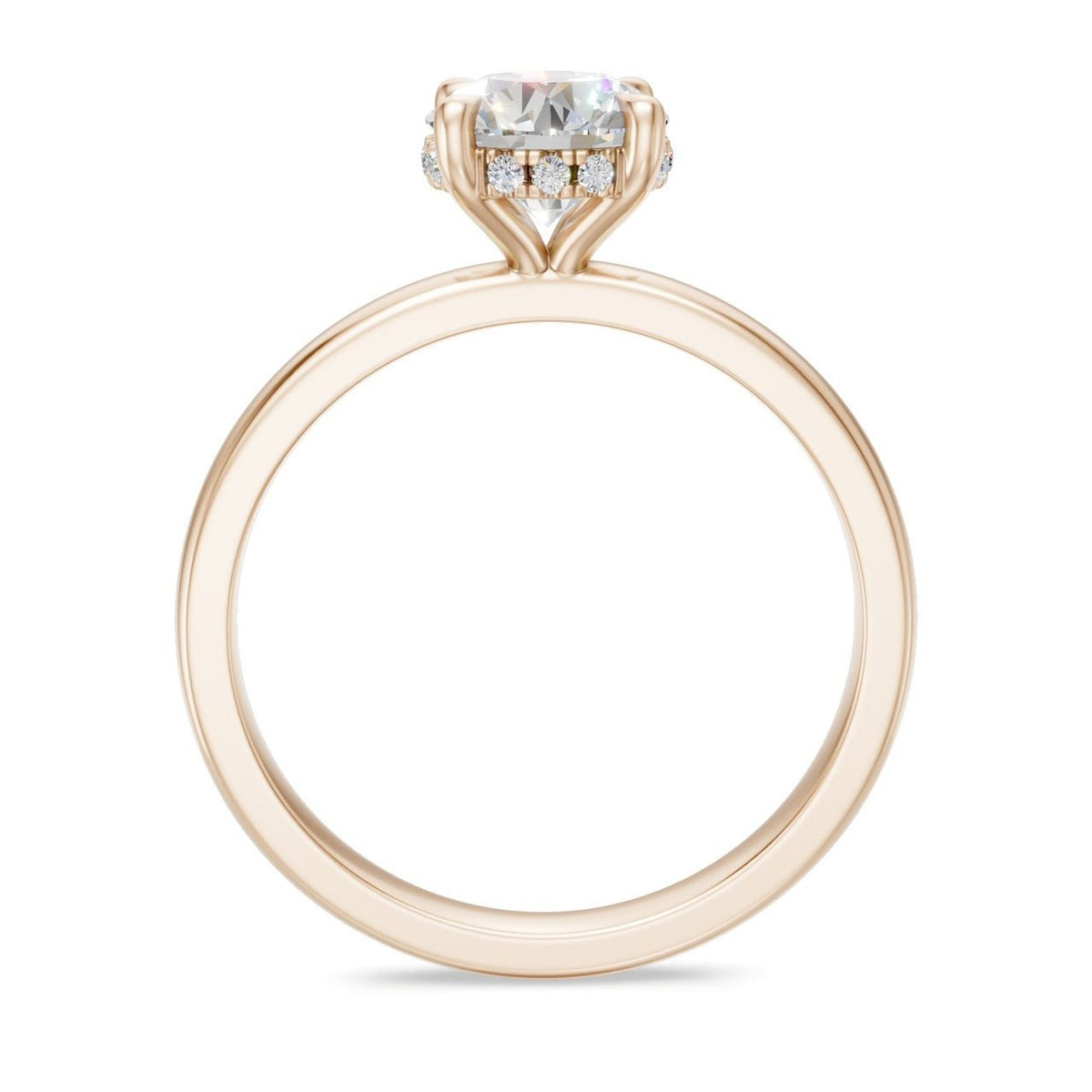 Hidden Halo Brilliant 1,06 ct. - BREEDIA