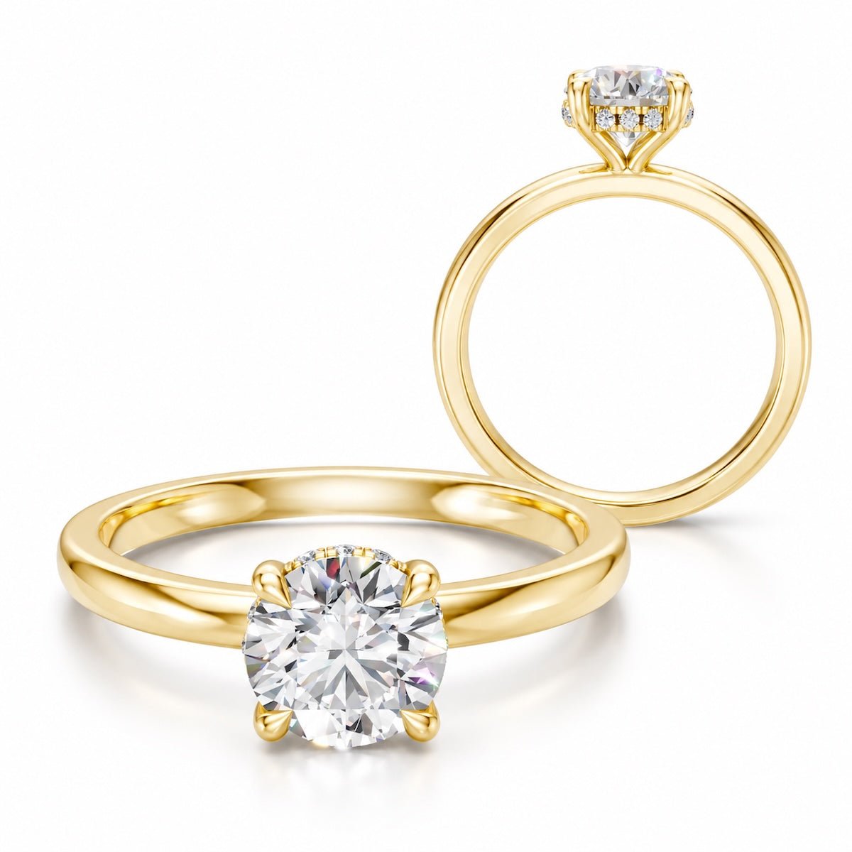 Hidden Halo Brilliant 1,06 ct. - BREEDIA