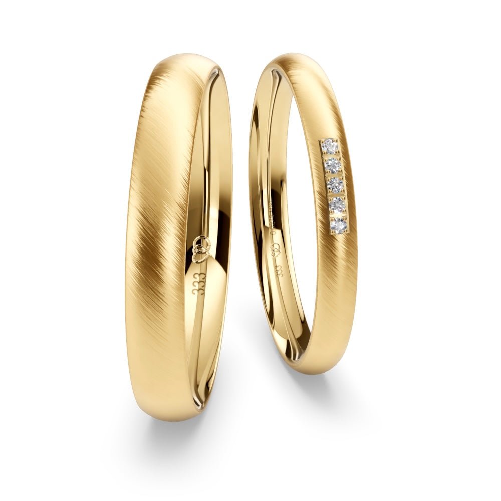 Hochzeitsringe modern No. 14 - BREEDIA