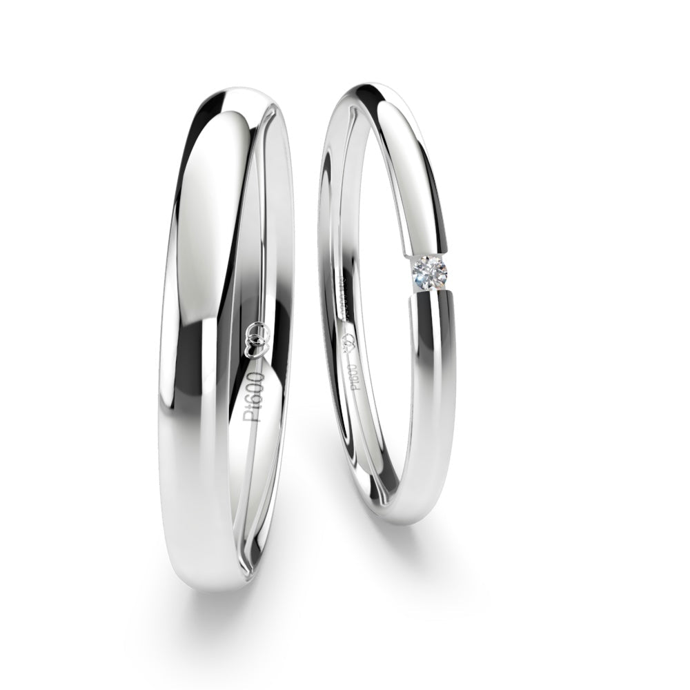Hochzeitsringe modern No. 24 - BREEDIA