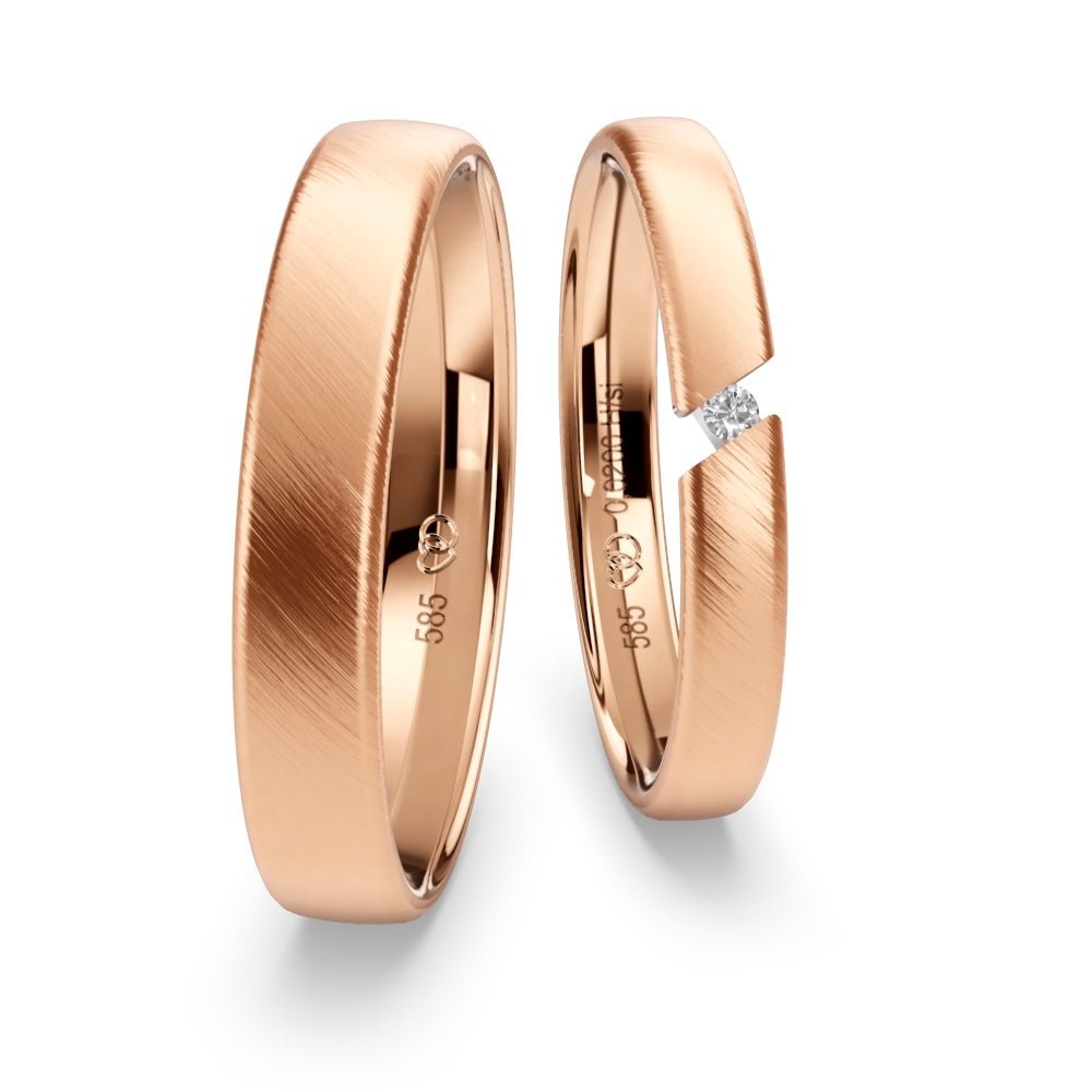 Hochzeitsringe Modern No. 9 - BREEDIA