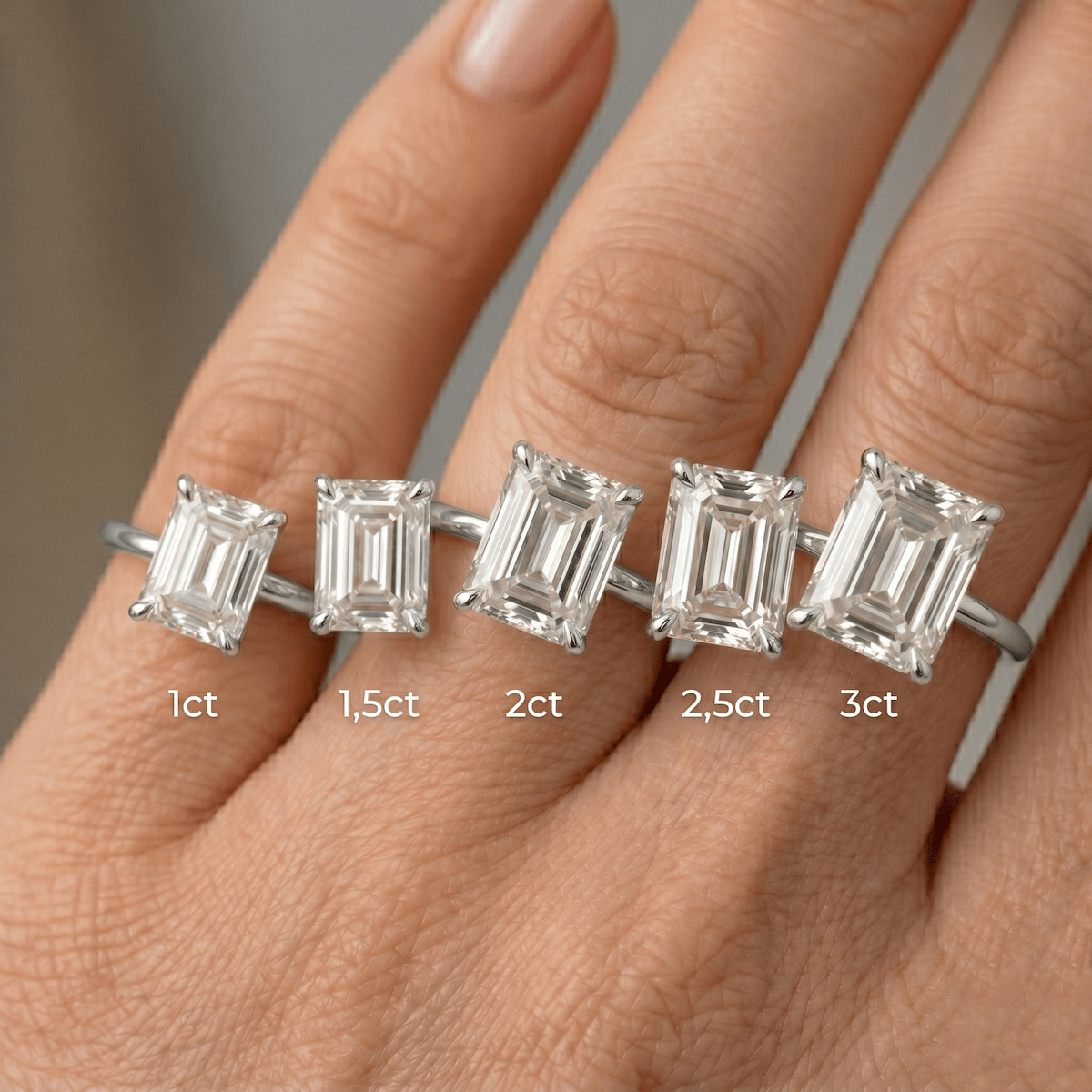 Klassik Emerald 3,00 ct. - BREEDIA