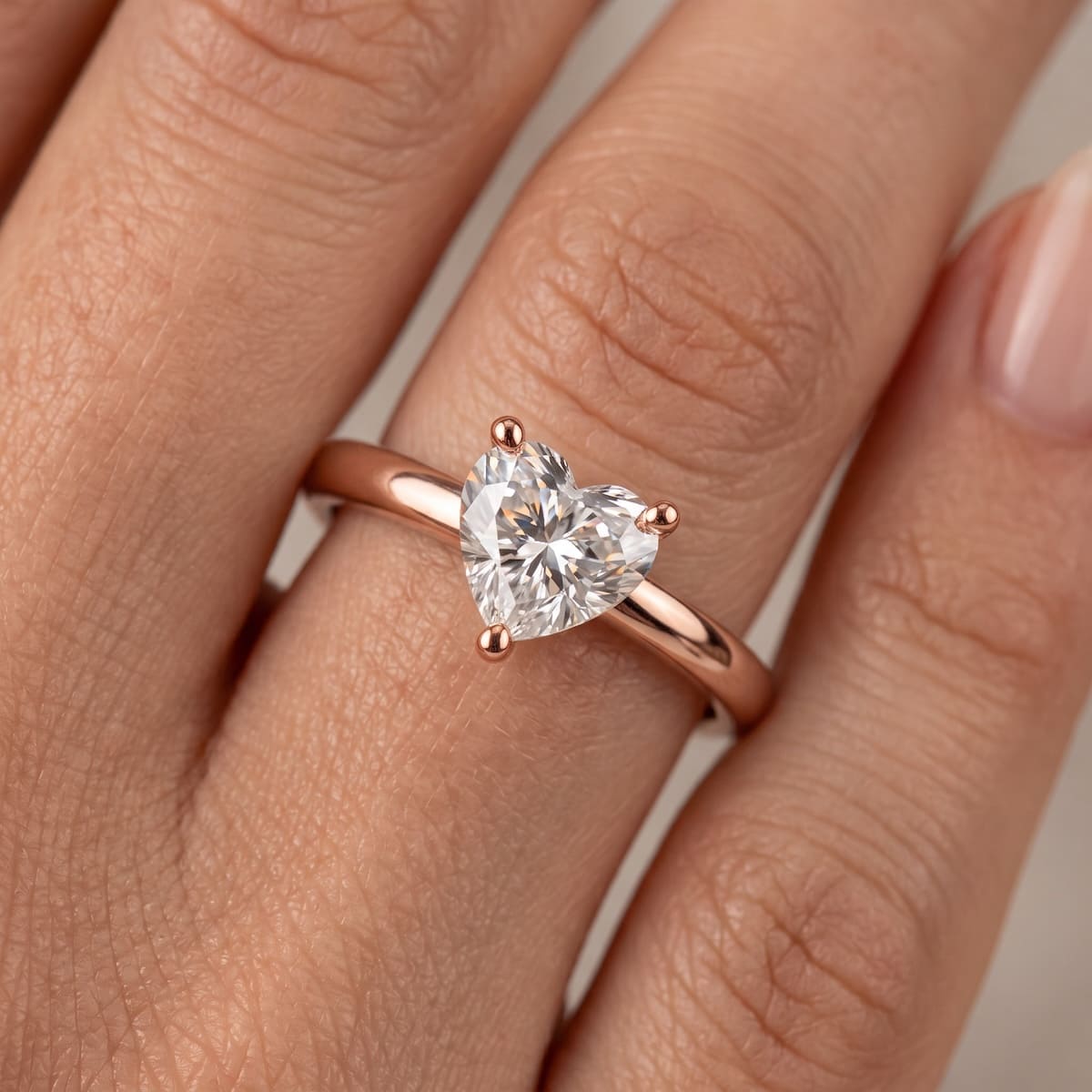 Klassik Heart 1,00 ct. - BREEDIA