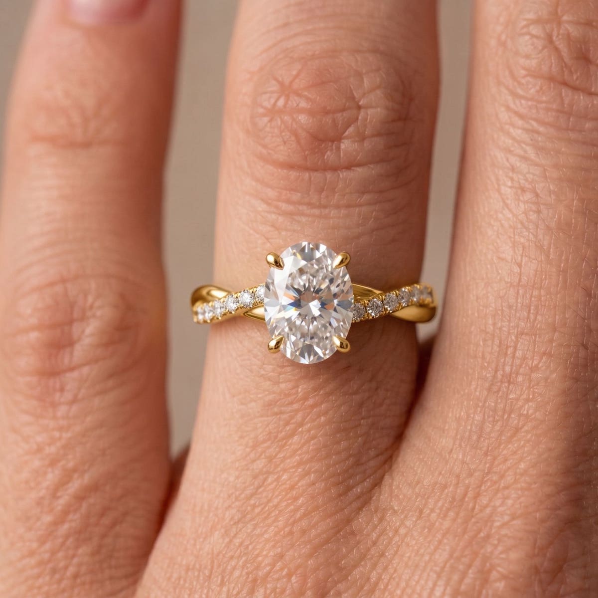 Le Sole Oval 1,18 ct. GG - BREEDIA