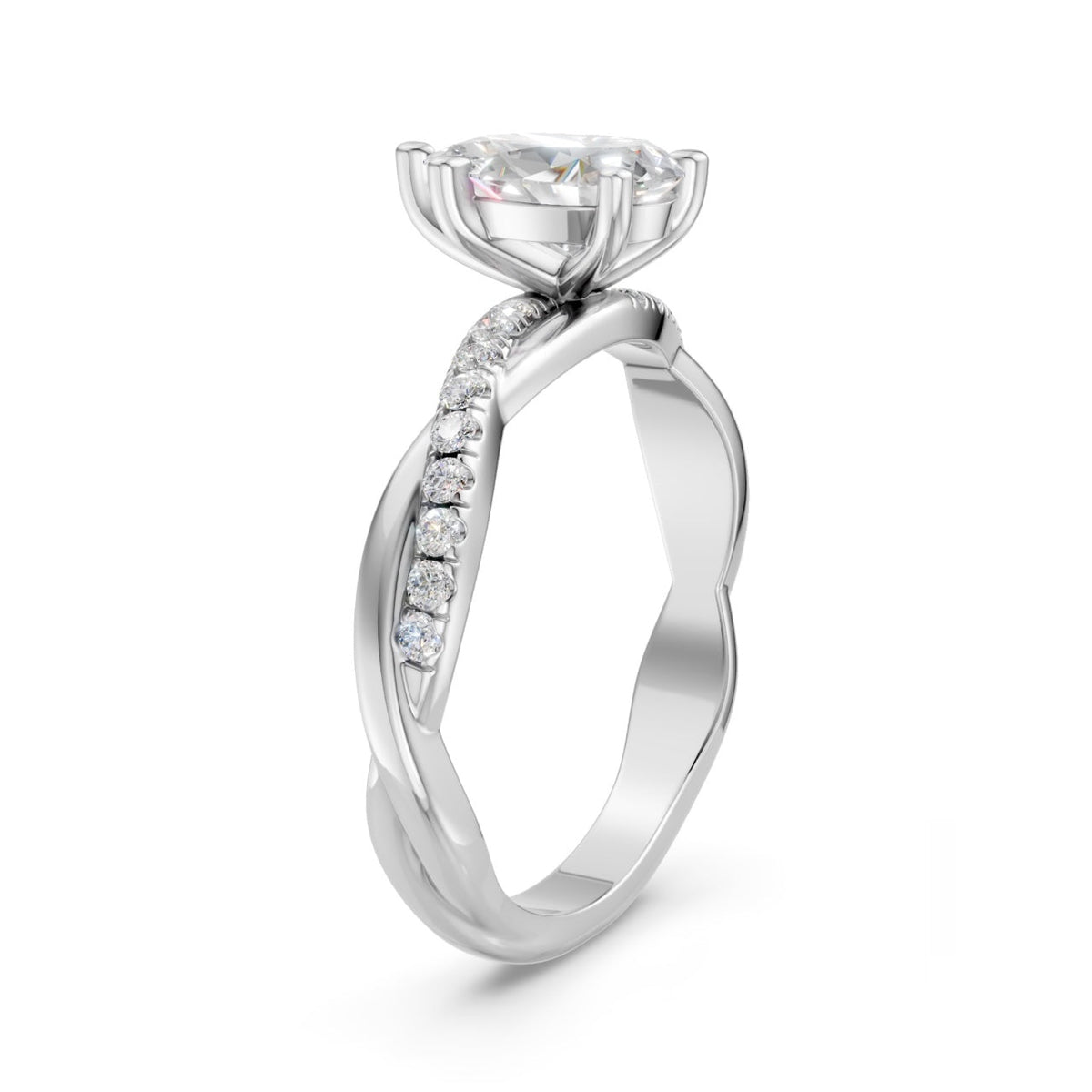 Le Sole Pear 1,18 ct. PT - BREEDIA