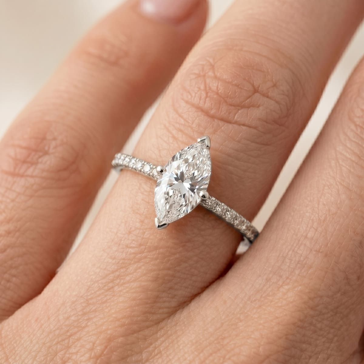 Marquise Pave 1,16 ct. - BREEDIA