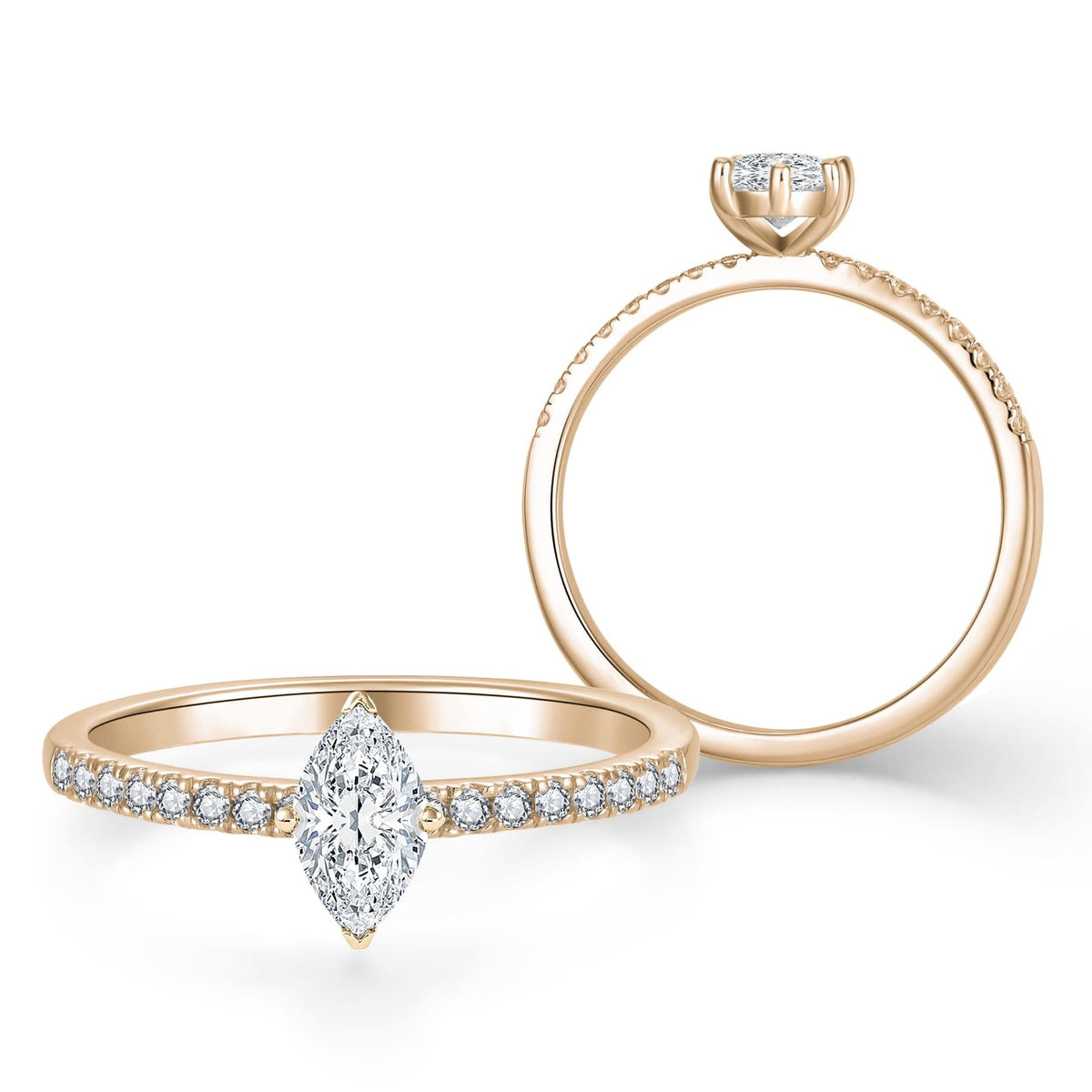 Marquise Pave 1,16 ct. - BREEDIA