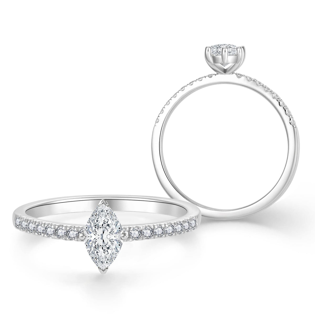 Marquise Pave 1,16 ct. - BREEDIA
