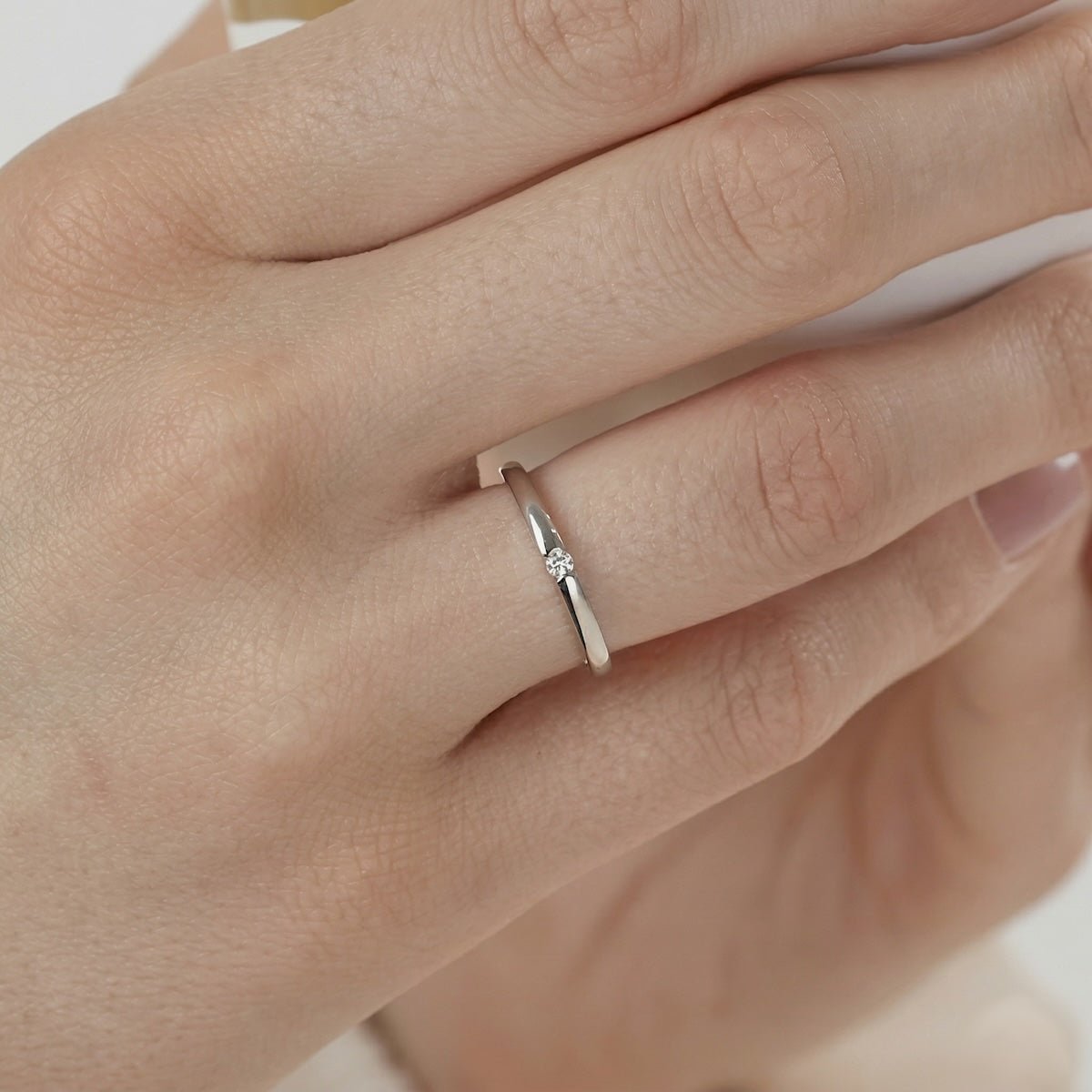 Spannring 0,04 ct. - BREEDIA