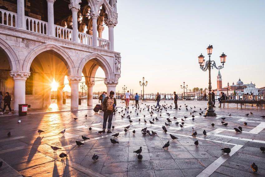 Dogepaleis in Venetie - huwelijksaanzoek in Venetië